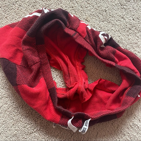 PINK victoria’s secret plaid pj booty shorts - Picture 3 of 4